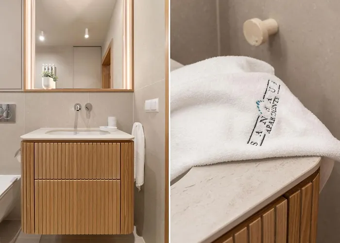 Apartmán Sanhaus - Seaview - Z Widokiem Na Morze I Klimatyzacja